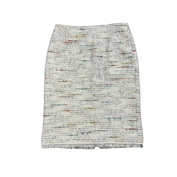 Worth NY Tweed and Glitter Blazer and Skirt Suit Set - Picture 6 of 8